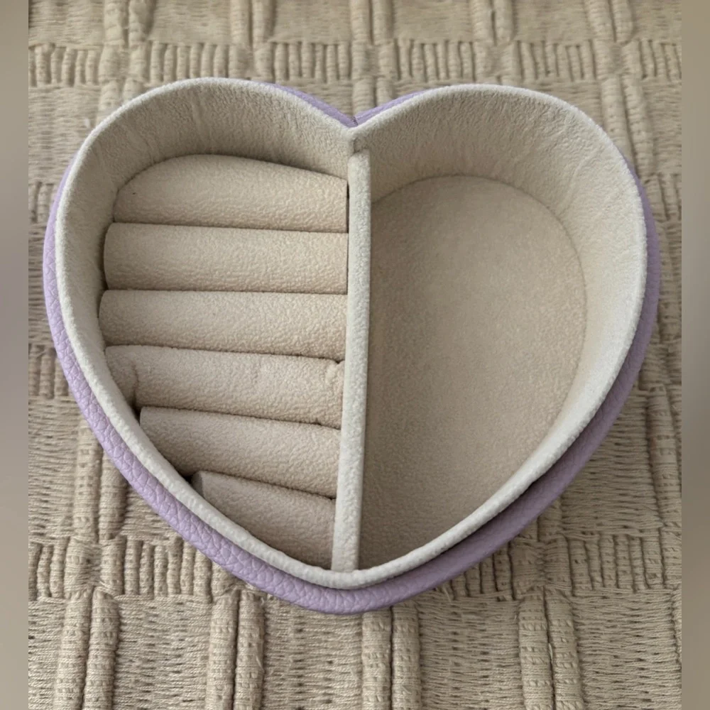 LITTLE WORDS PROJECT *Limited Edition* Lavender Heart Love Yourself Jewelry Box